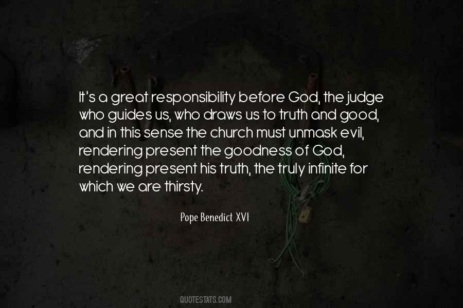 God God S Goodness Quotes #304084