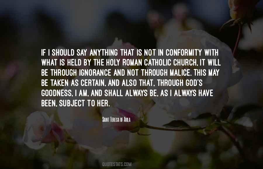 God God S Goodness Quotes #425082