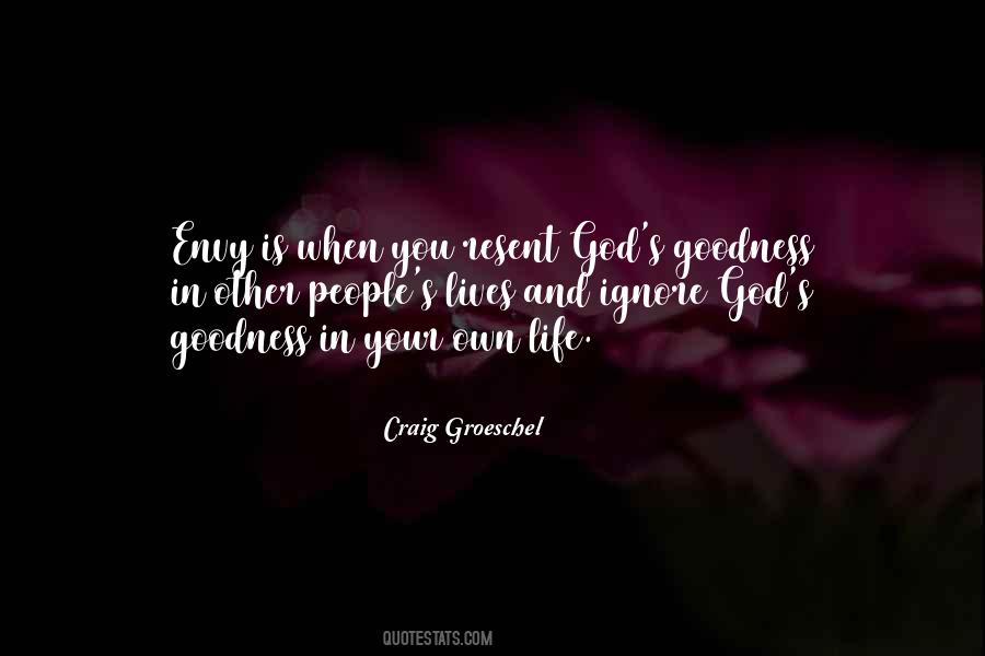 God God S Goodness Quotes #541226