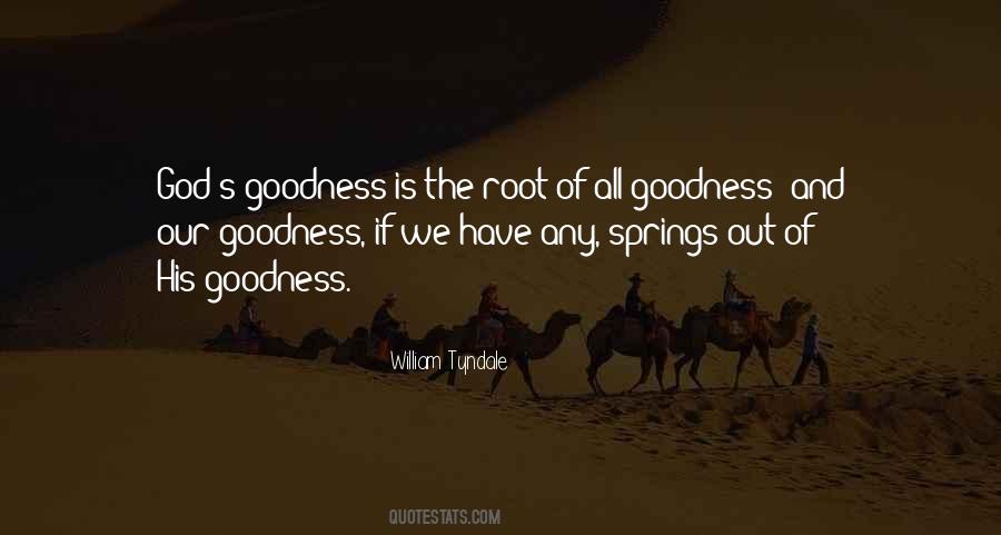 God God S Goodness Quotes #870218