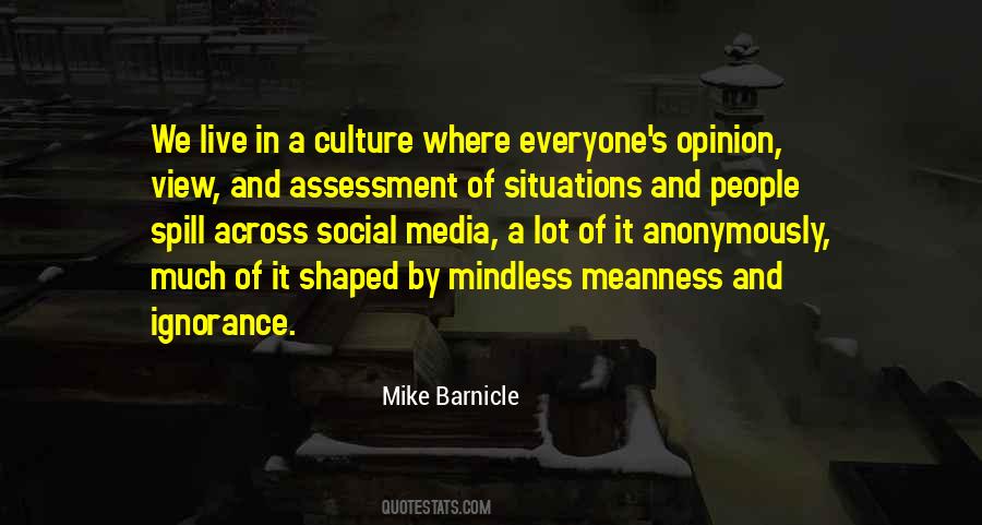 Culture Or Social Media Quotes #995557