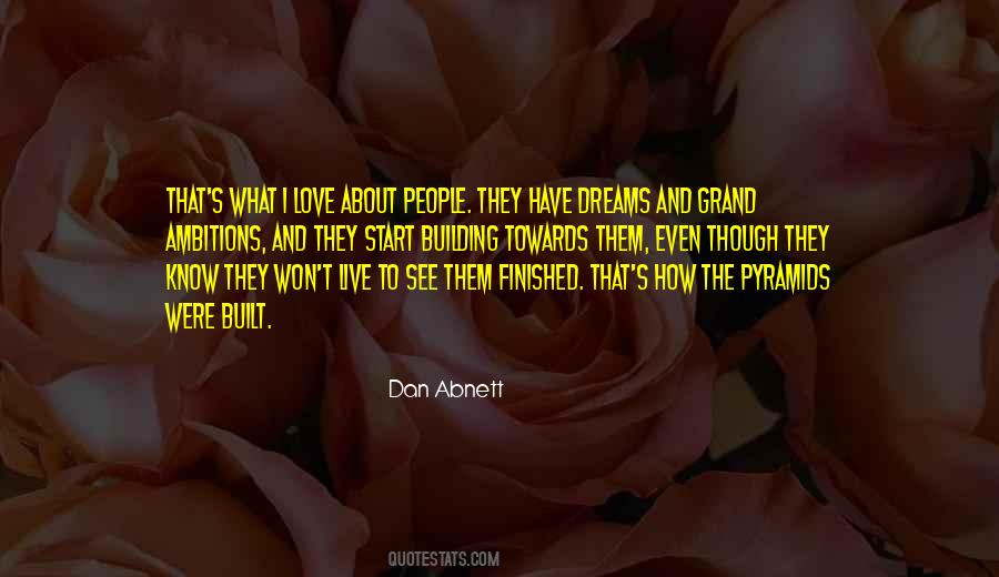 Quotes About Dreams About Love #1124583