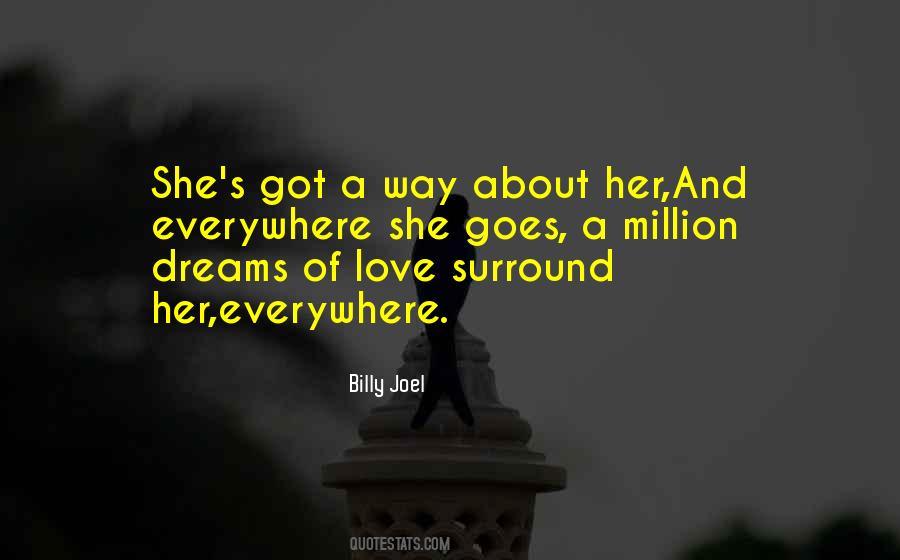 Quotes About Dreams About Love #163517