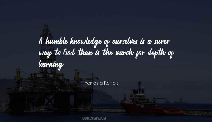 Search Of Knowledge Quotes #839129