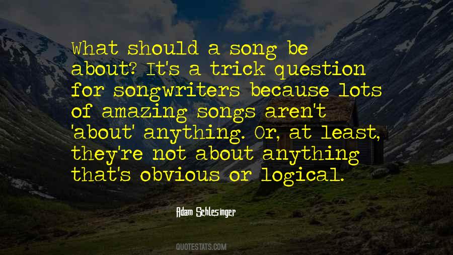 Amazing Song Quotes #1527145