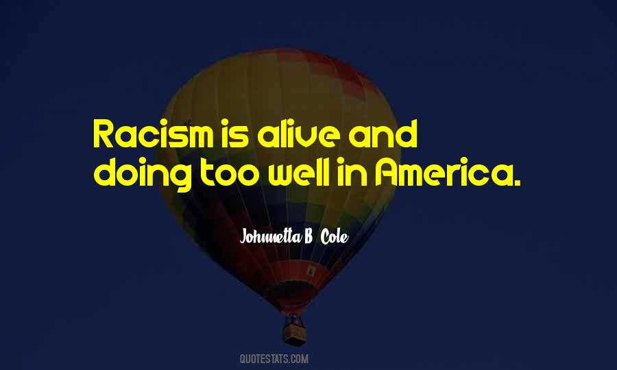 Quotes About Racism In America #598103