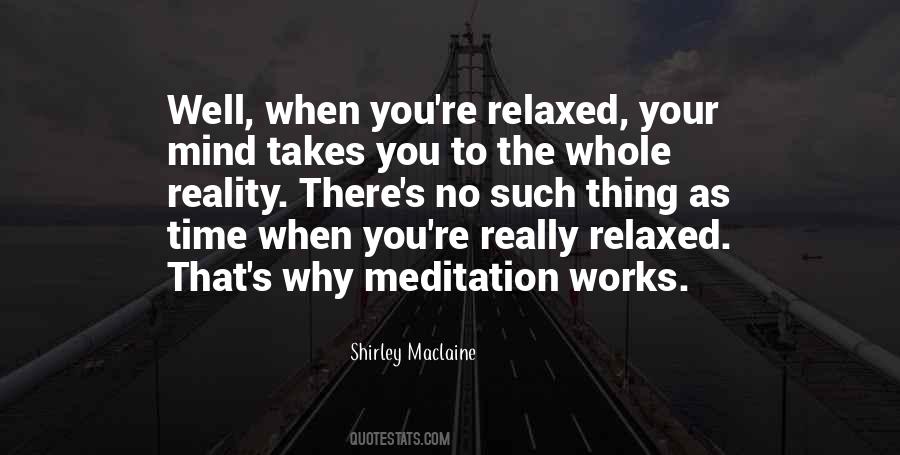 Quotes About Meditation Mind #2954