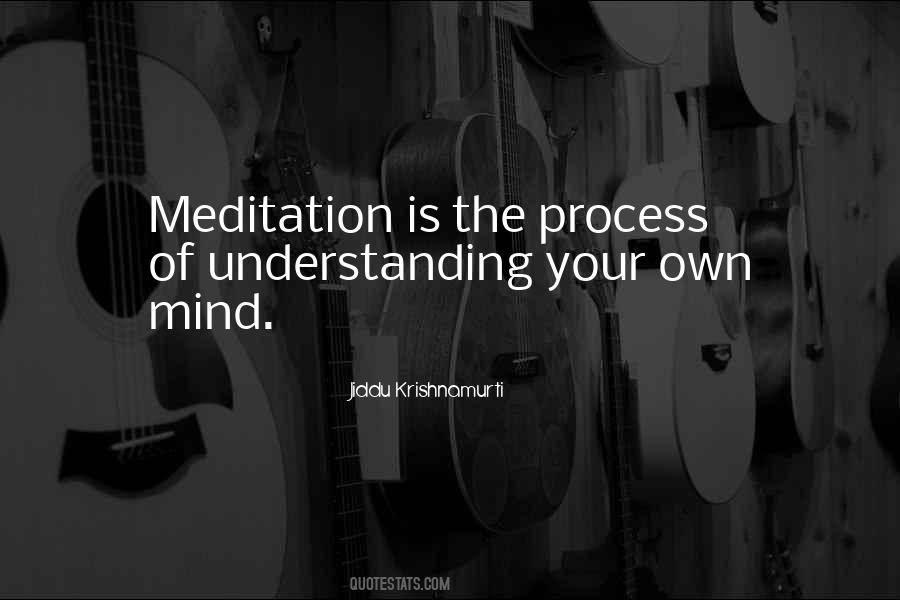 Quotes About Meditation Mind #323896