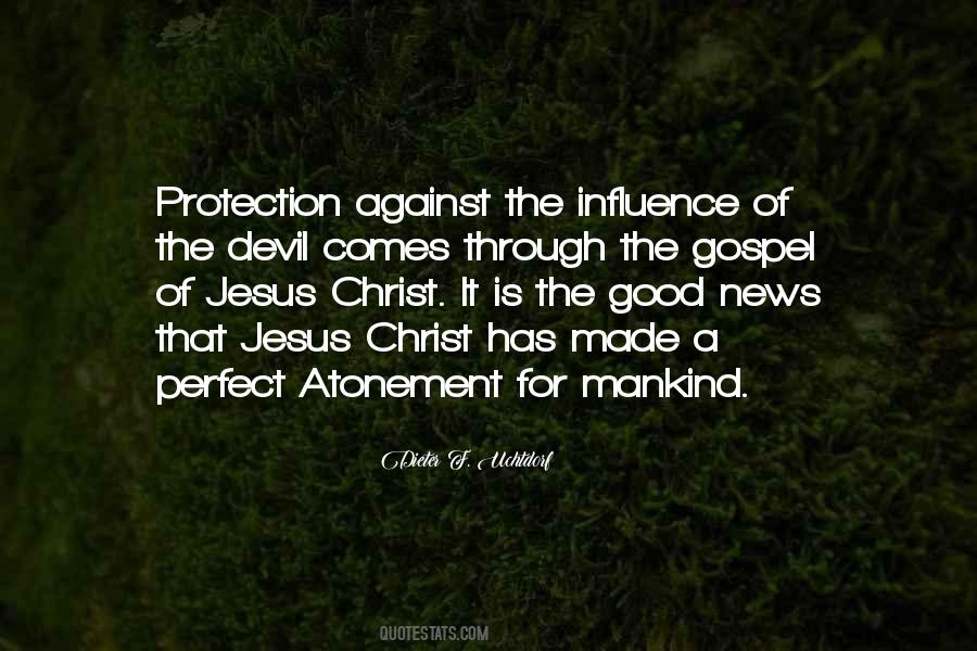 Atonement Of Jesus Christ Quotes #205982