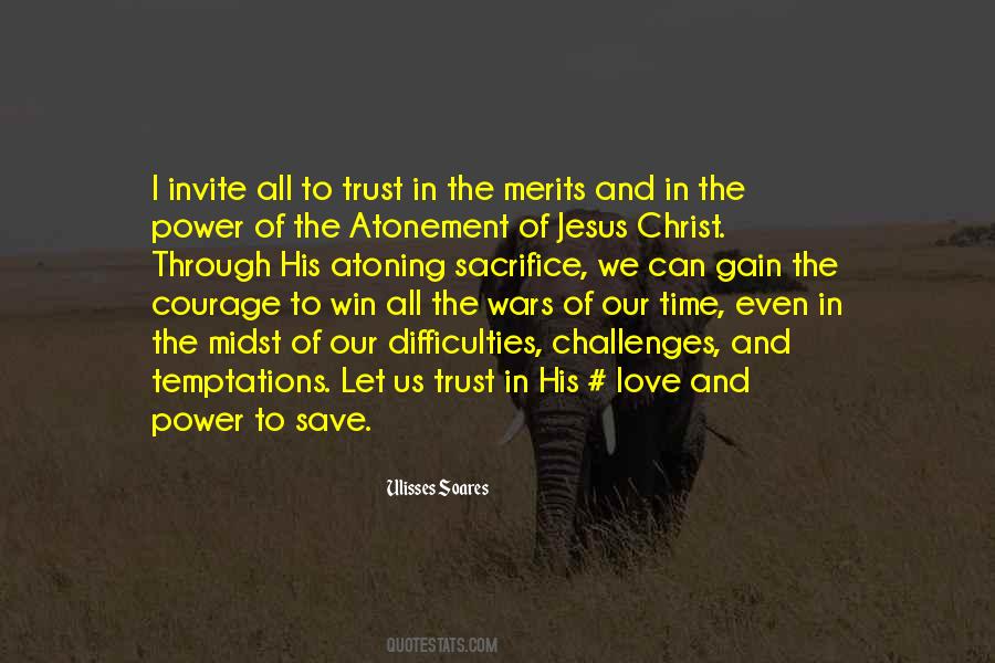 Atonement Of Jesus Christ Quotes #554695