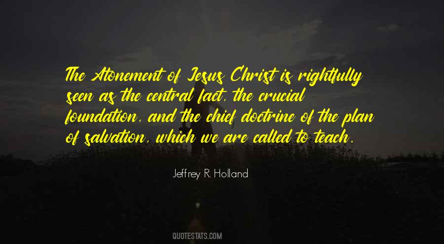 Atonement Of Jesus Christ Quotes #836677