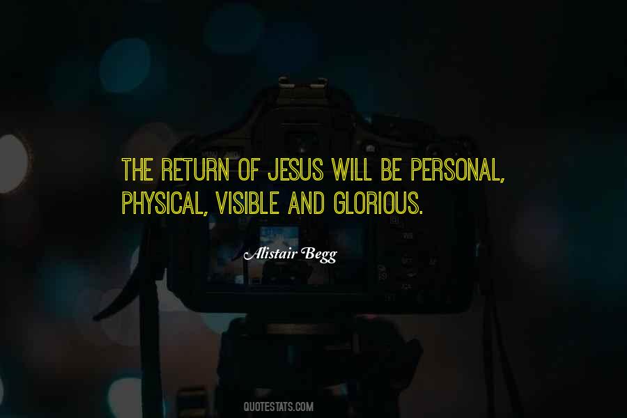 Quotes About Jesus Return #1538352