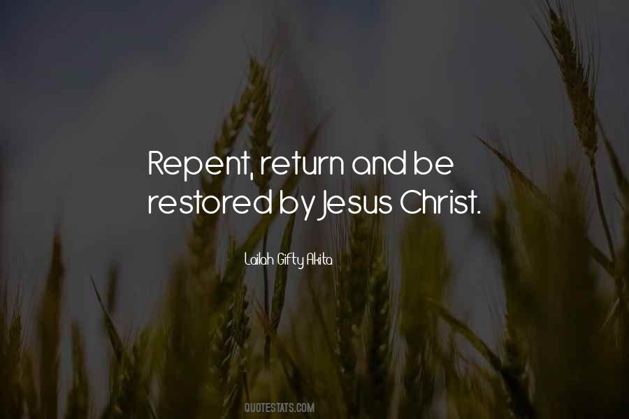 Quotes About Jesus Return #530525