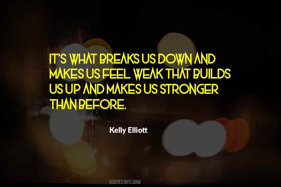 Quotes About What Makes Us Stronger #637806