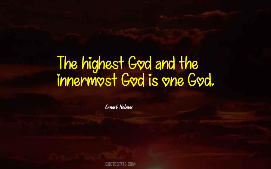 Quotes About One God #1114166