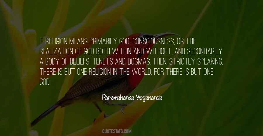 Quotes About One God #1301275