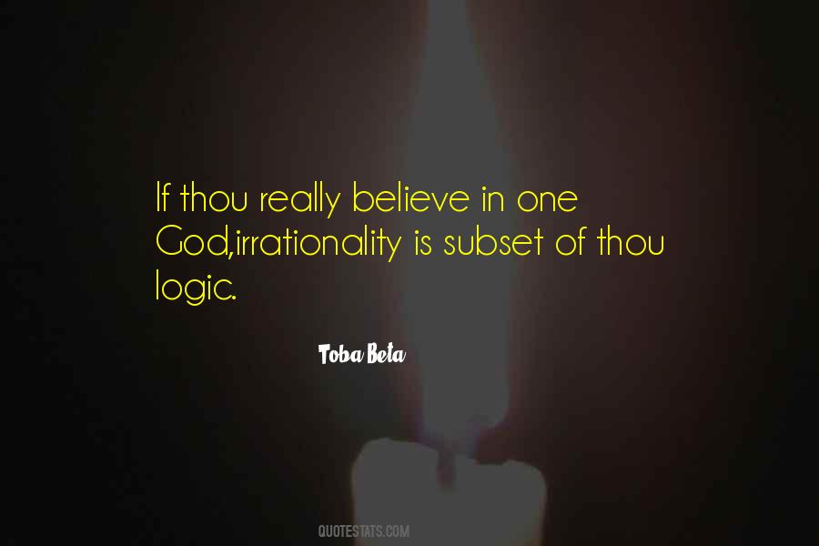 Quotes About One God #1701550