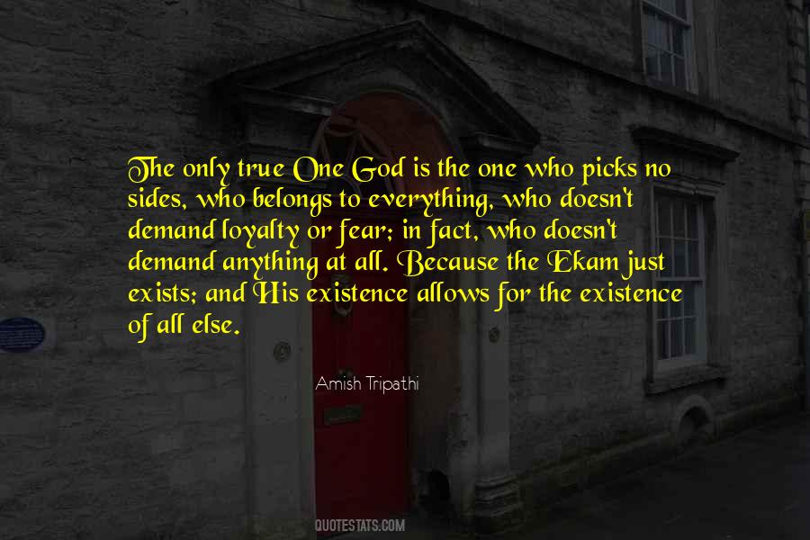 Quotes About One God #1866472