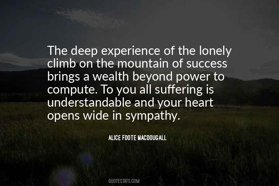 Lonely Mountain Quotes #1009489