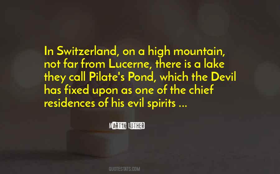 Quotes About Lucerne Switzerland #80545