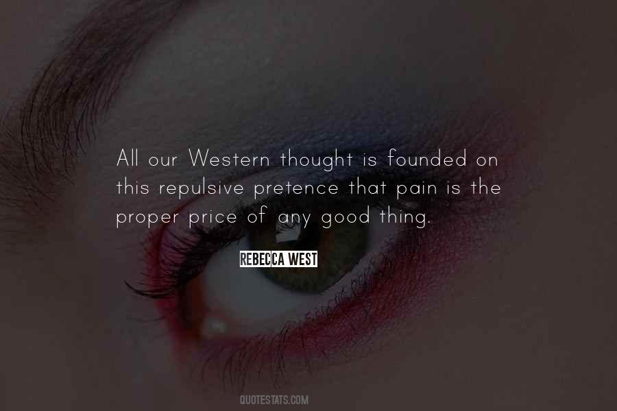 Western Thought Quotes #1261329