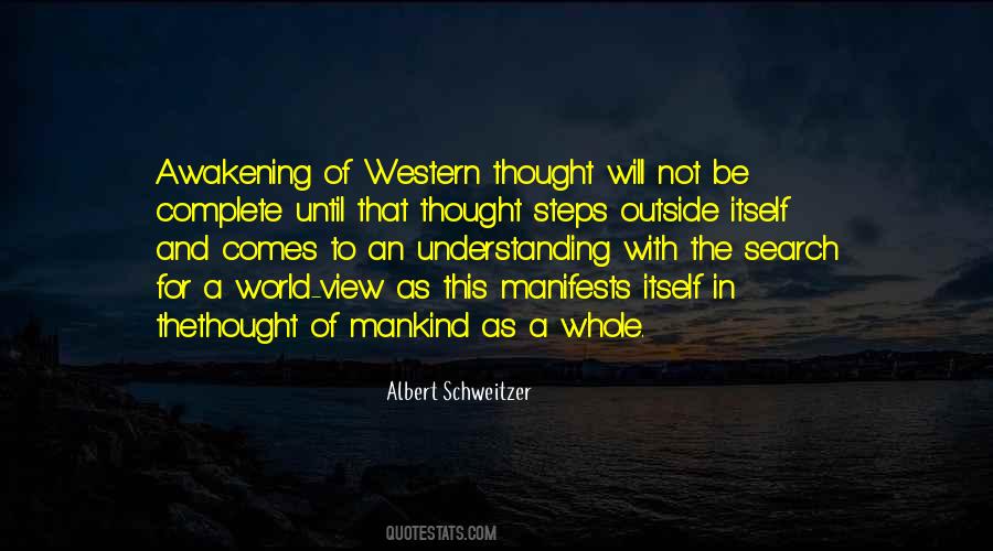 Western Thought Quotes #165764