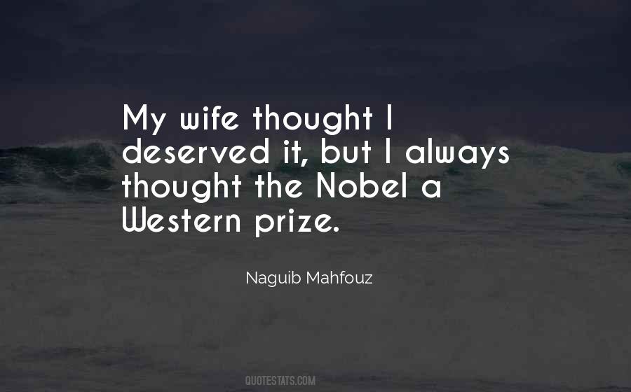 Western Thought Quotes #1701123