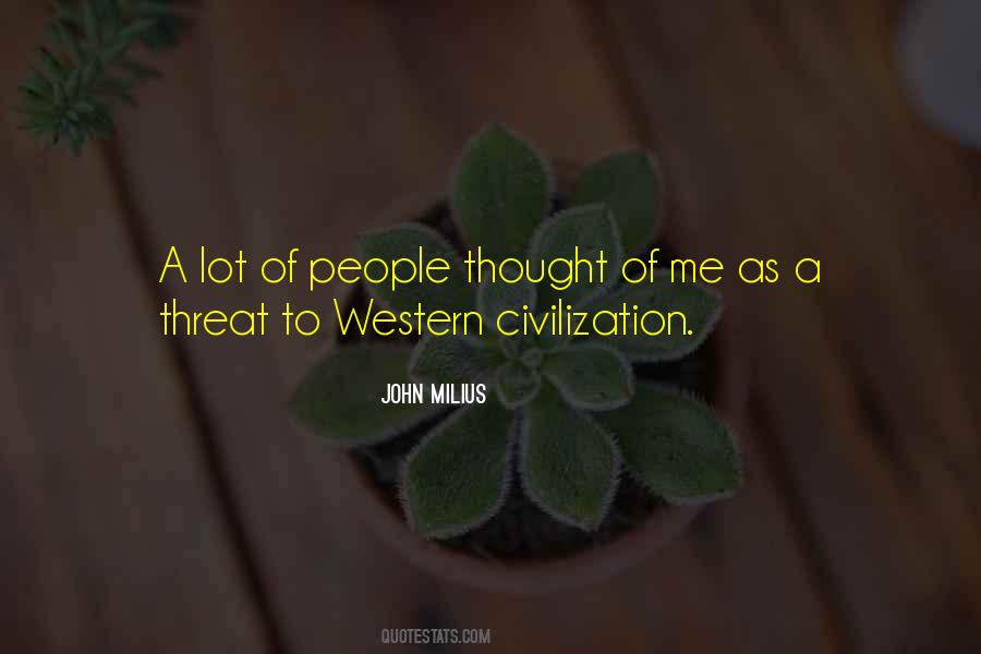 Western Thought Quotes #765314