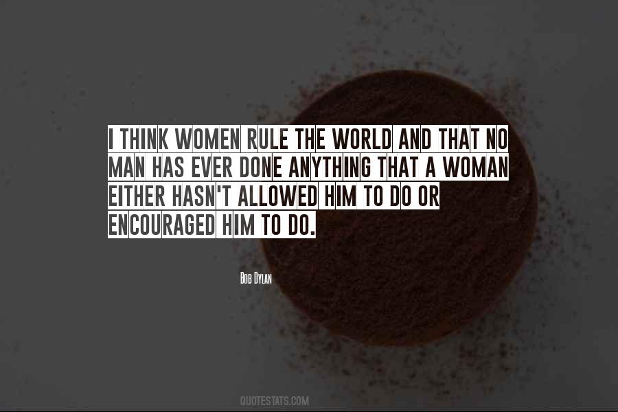 Quotes About Rule The World #1536623