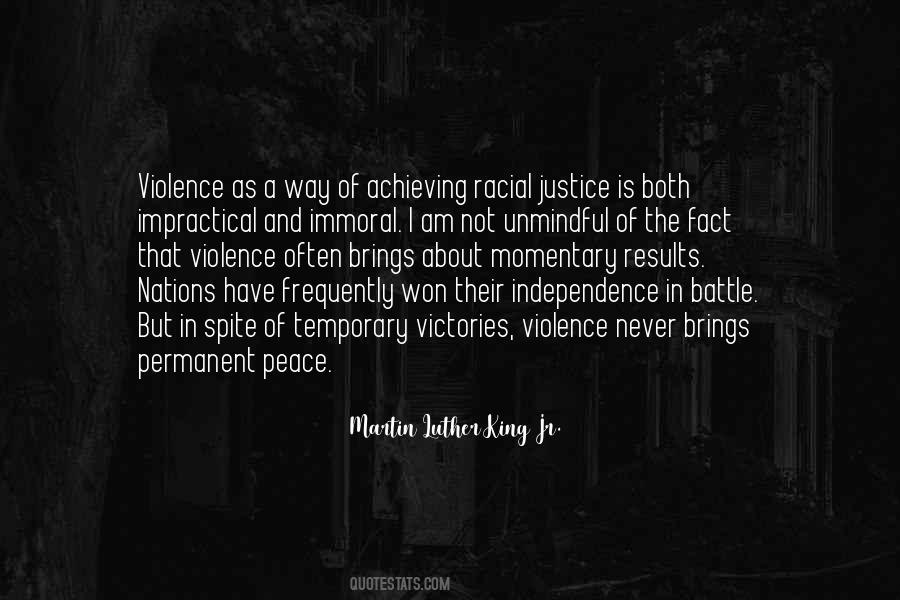 Quotes About Racial Peace #1063490