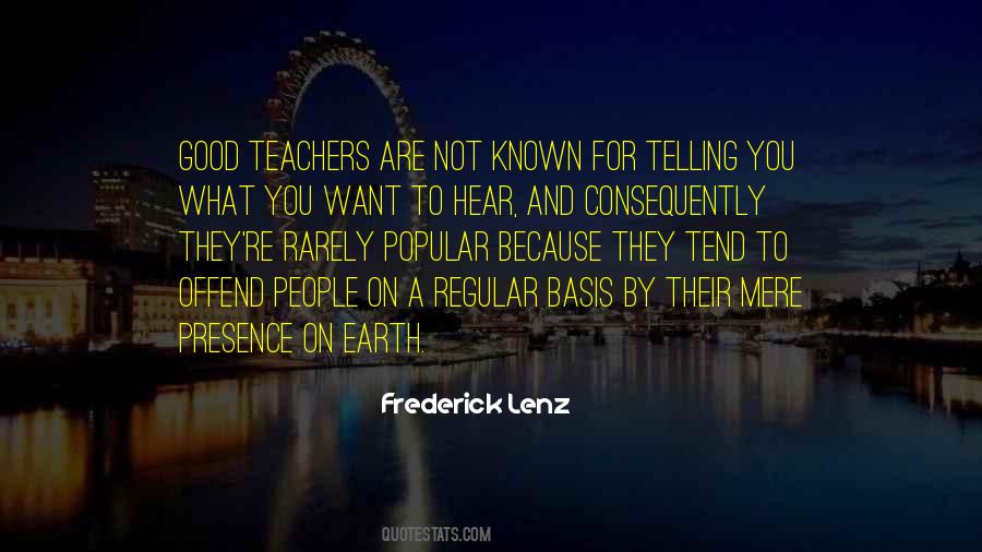 Quotes About Good Teachers #1521024