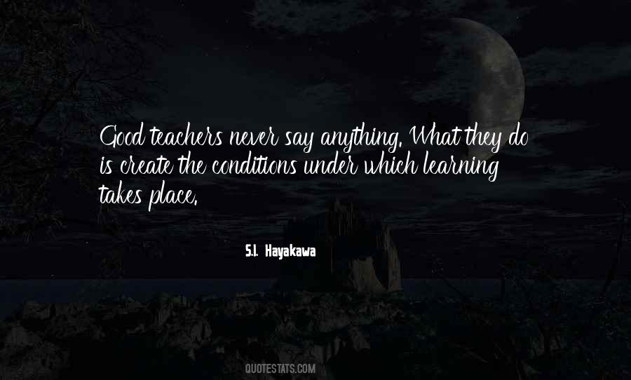 Quotes About Good Teachers #763185