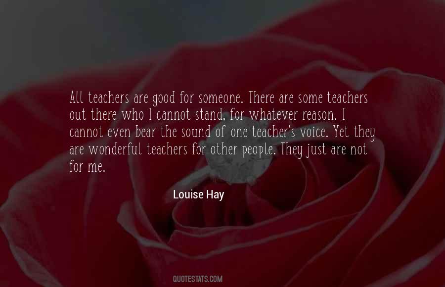 Quotes About Good Teachers #77631