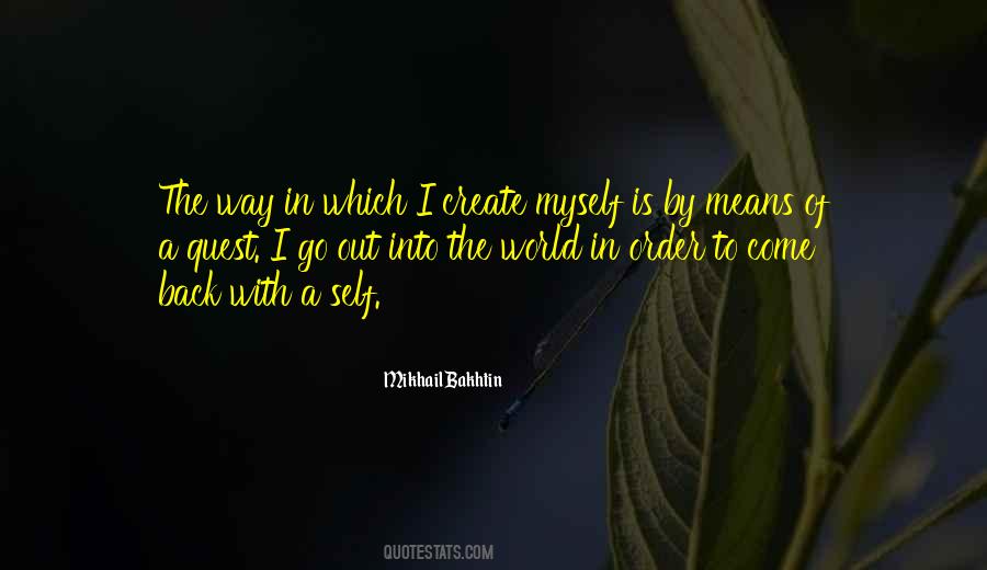 Myself Is Quotes #1801338