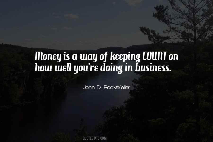 Quotes About Keeping Your Money #1501977