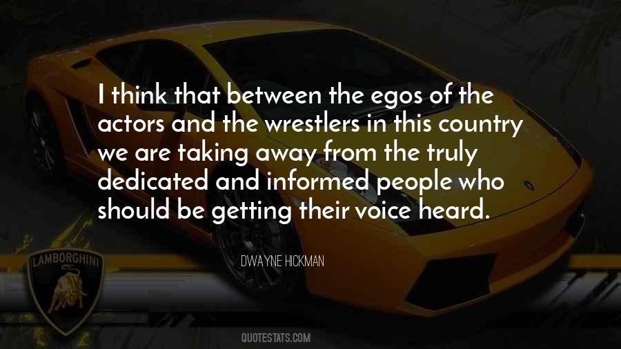 Quotes About Wrestlers #1168115