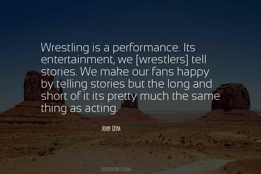 Quotes About Wrestlers #1607879