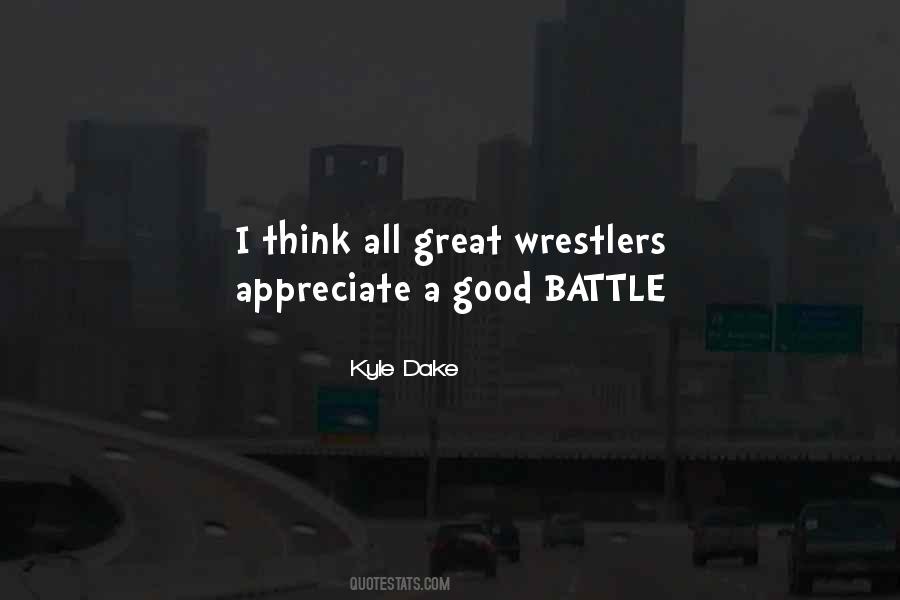 Quotes About Wrestlers #1853927