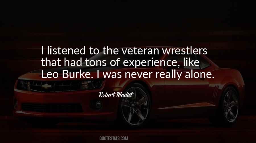 Quotes About Wrestlers #234287