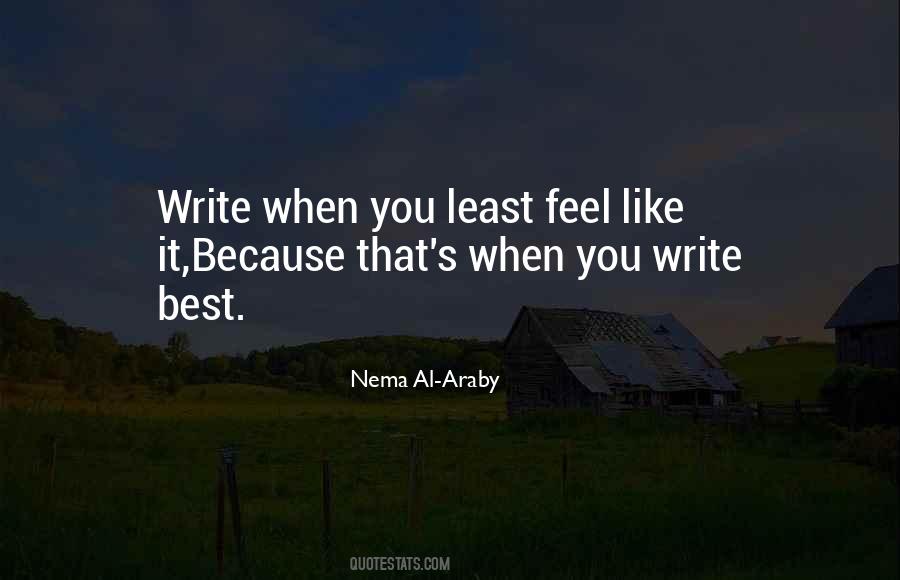 Quotes About Write #1848369