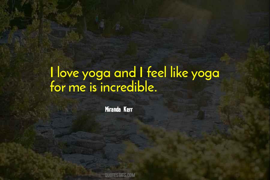 Quotes About Yoga And Love #443199