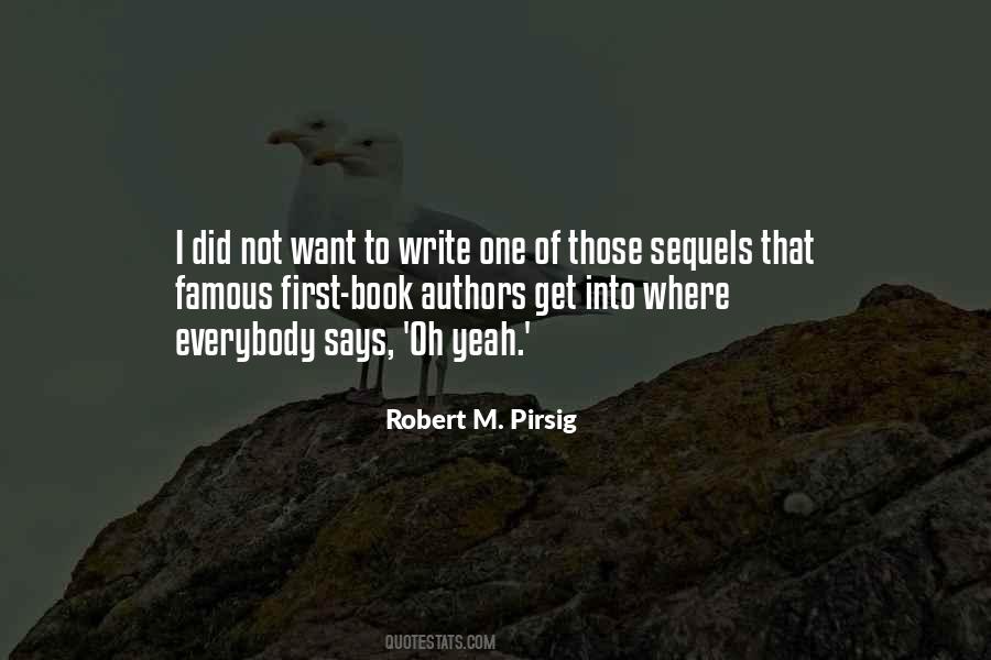 Quotes About Book Sequels #1687982