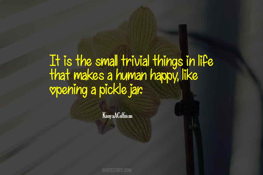 Quotes About Trivial Things #483870