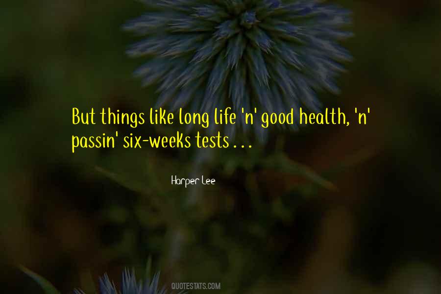 Health Life Quotes #32496