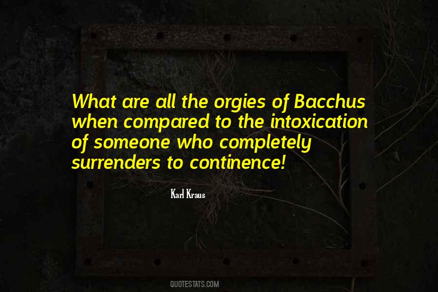 Quotes About Continence #1048809