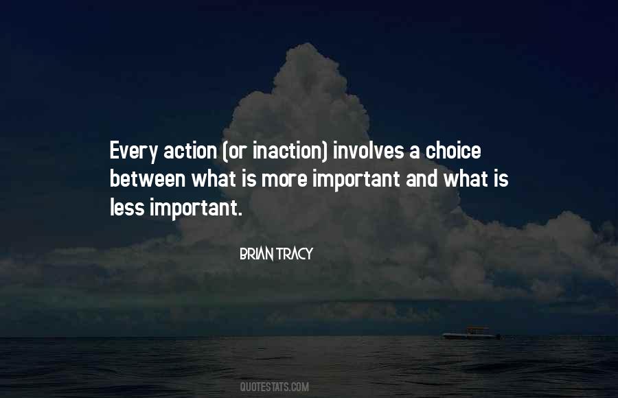 Quotes About Inaction #1159202
