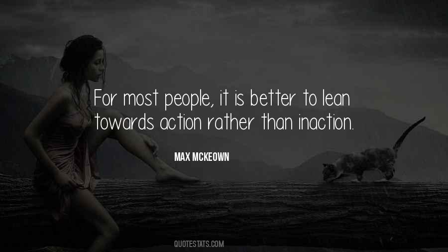 Quotes About Inaction #1316416