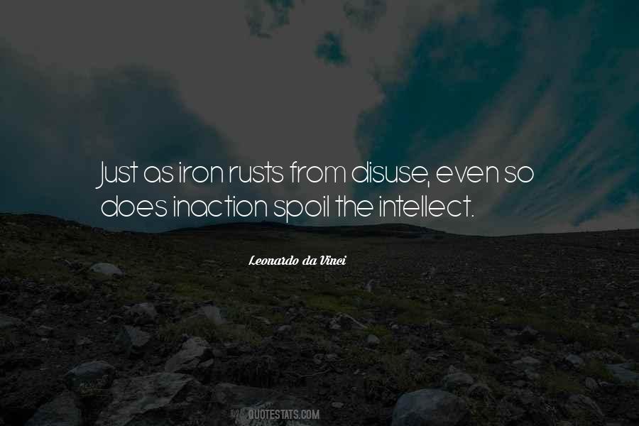 Quotes About Inaction #733402