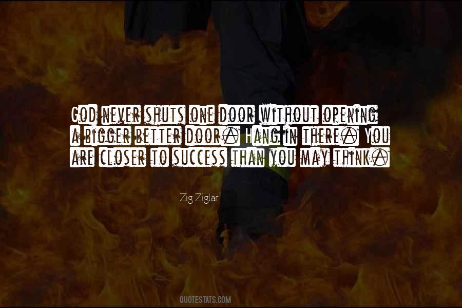 Quotes About Opening Doors #1119156