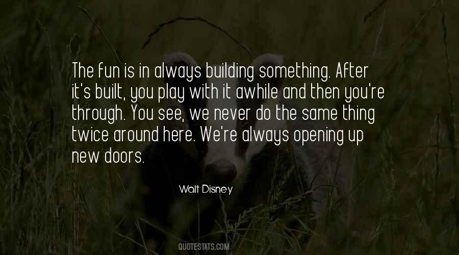 Quotes About Opening Doors #1401056